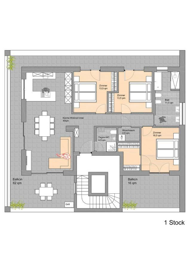 Family Apartment Julia Termeno Bagian luar foto